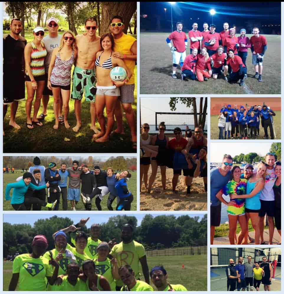 Cleveland Plays CoEd Sports Leagues in Cleveland Volleyball, Football, Basketball, Softball